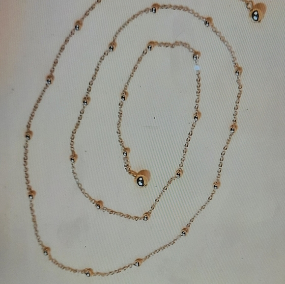 NWT- Layered Y Lariat Necklace - Picture 2 of 3